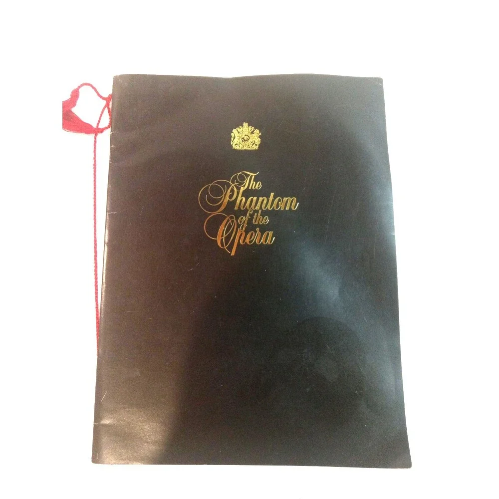 VTG Phantom of the Opera Souvenir Program w/Inserts